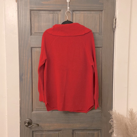 ♥️ Michael Kors Cowl Neck Waffle Sweater - Picture 2 of 4